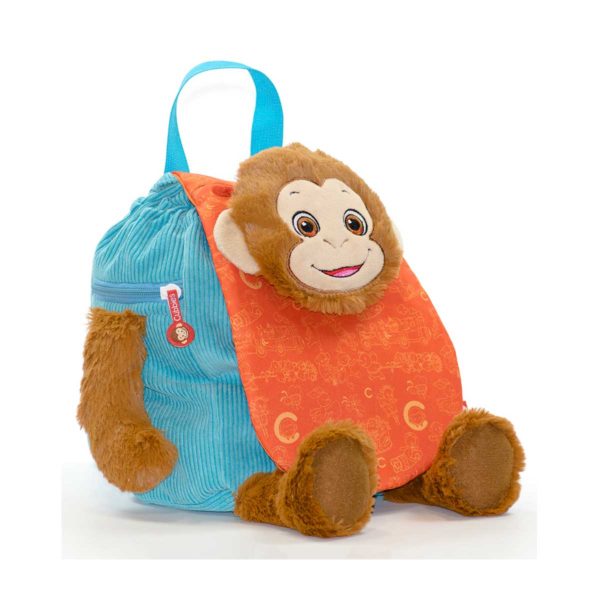 Rucksack Affe | personalisiertes Kuscheltier | Cubbies Backpack Bugaloo the Monkey
