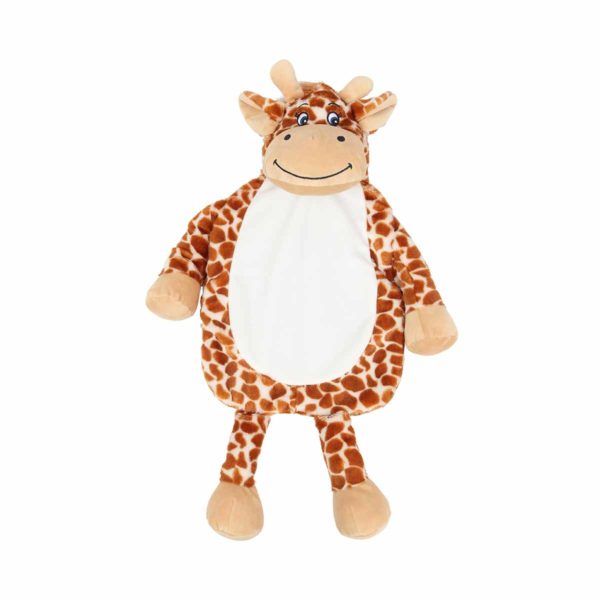 Wärmflasche Giraffe | personalisiertes Kuscheltier | Mumbles Zippies Wärmflasche - Cover Giraffe